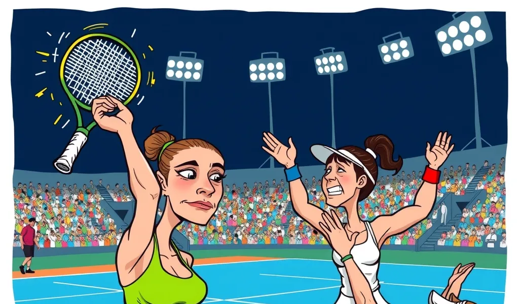 Madison Keys Led 5-0 In The Third Set. Then She Lost Seven Games In A Row.