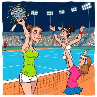 Madison Keys Led 5-0 In The Third Set. Then She Lost Seven Games In A Row.